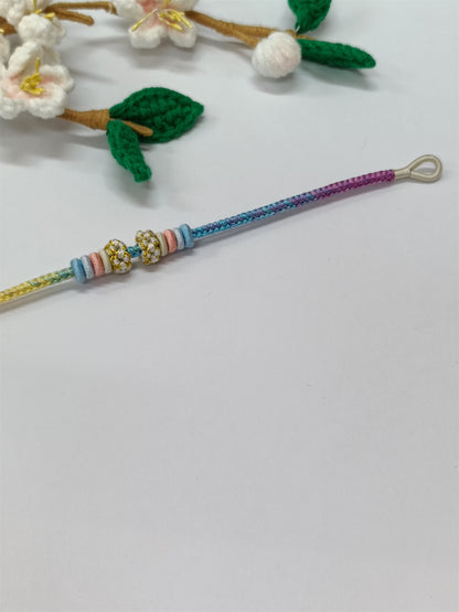 3mm Water Cloud Sky Double Peach Blossom