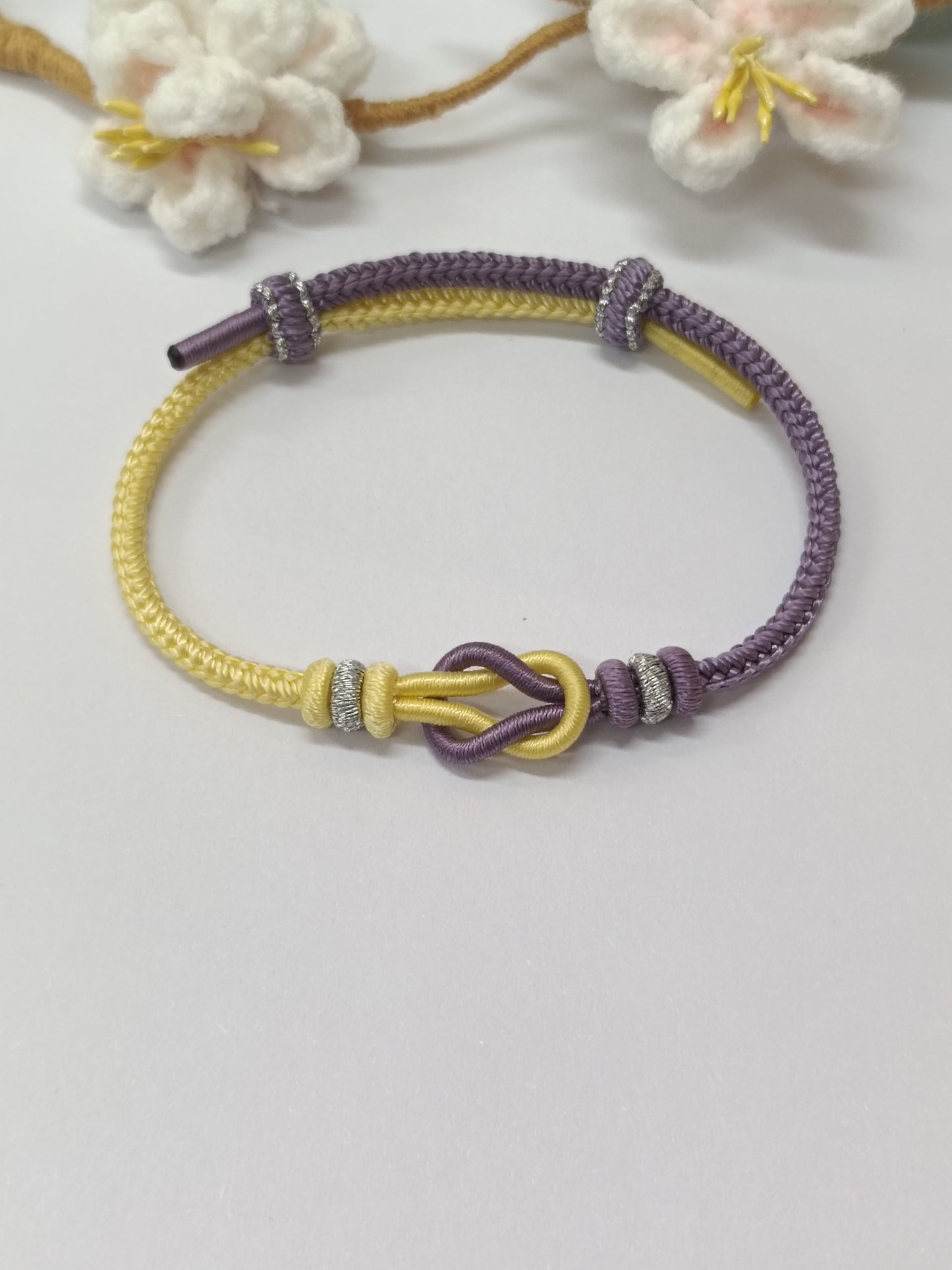 3mm Purple and Yellow Never Apart