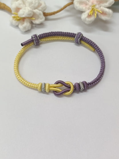 3mm Purple and Yellow Never Apart
