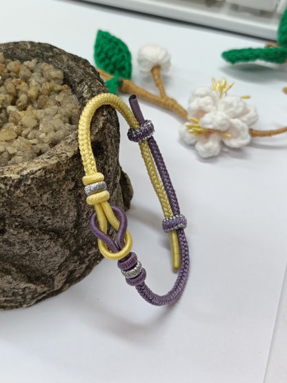 3mm Purple and Yellow Never Apart
