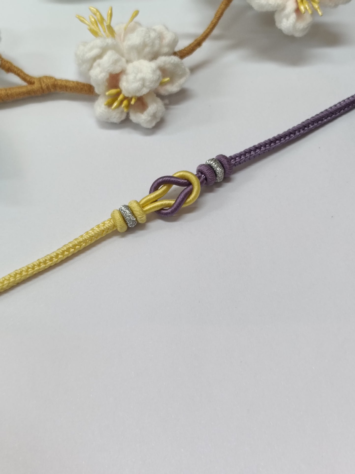 3mm Purple and Yellow Never Apart