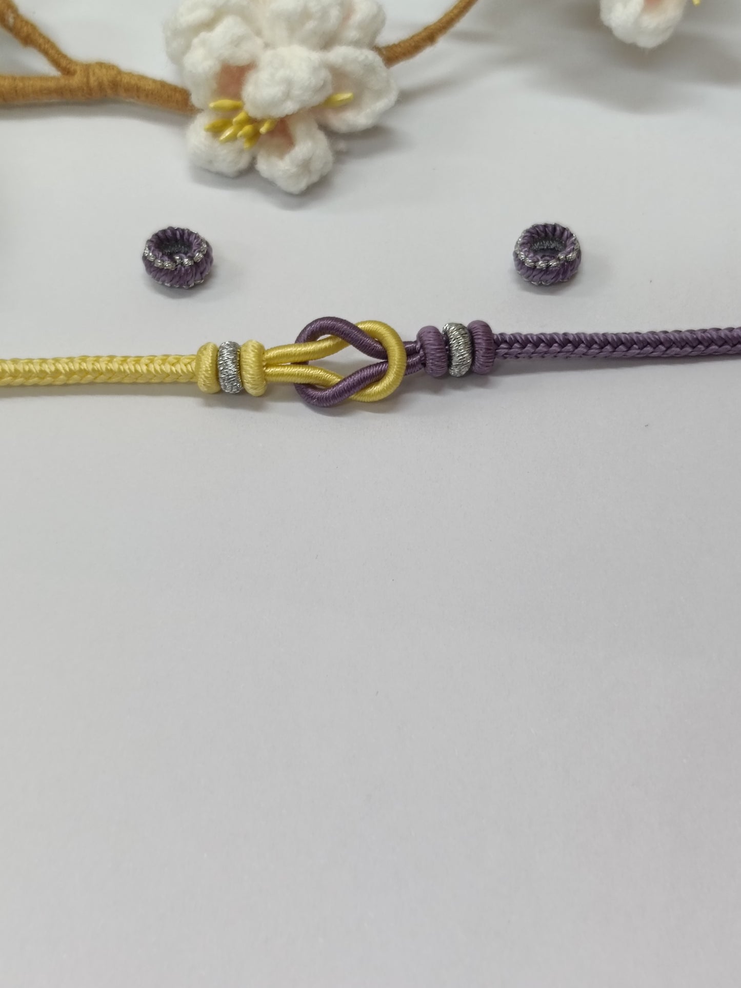 3mm Purple and Yellow Never Apart